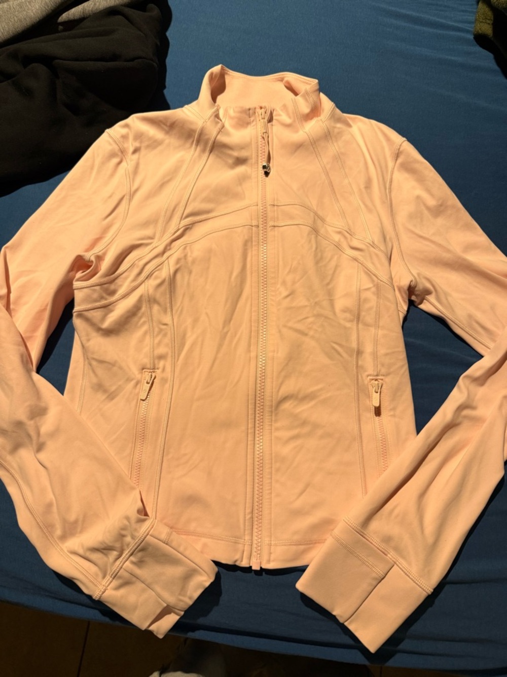 lululemon athletica Pale Pink Zip-Up Utility Jacket